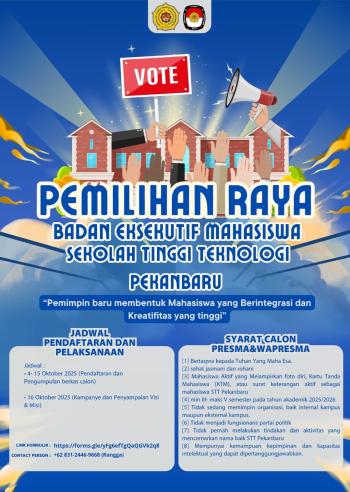 Pemilihan Raya (PEMIRA) Badan Eksekutif Mahasiswa (BEM) STT Pekanbaru Tahun 2025/2026